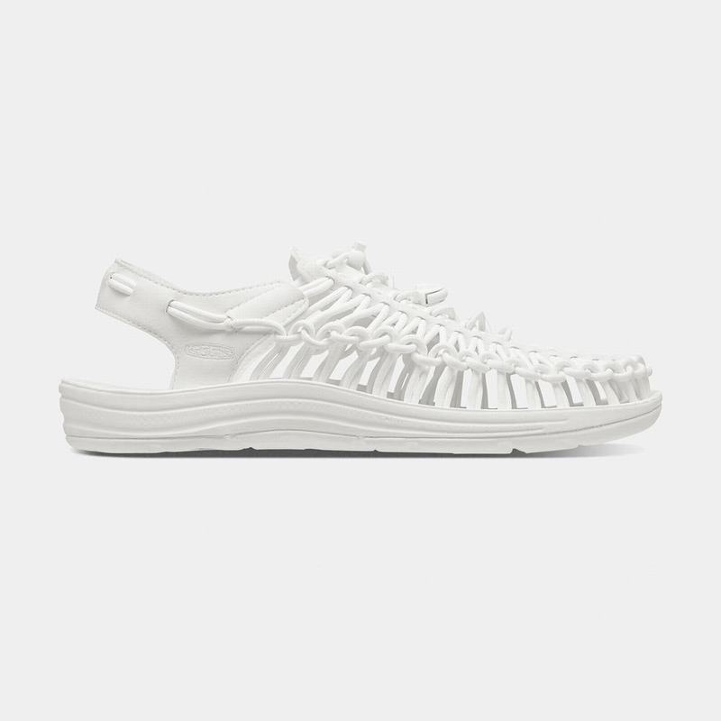 Sandalias Keen Uneek Monochrome Para Hombre Blancos - Sandalias Keen Mexico (215860-RYJ)